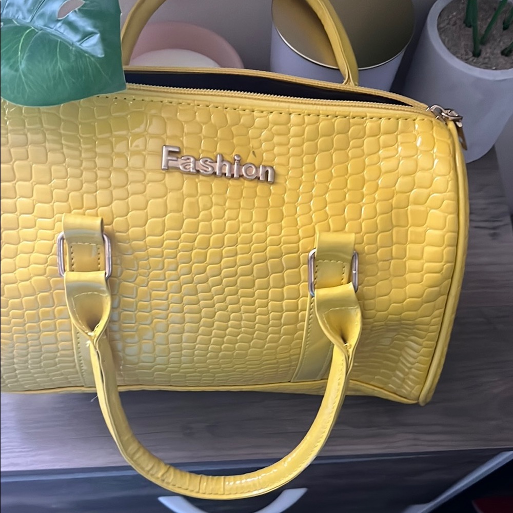Yellow Women's Handbag